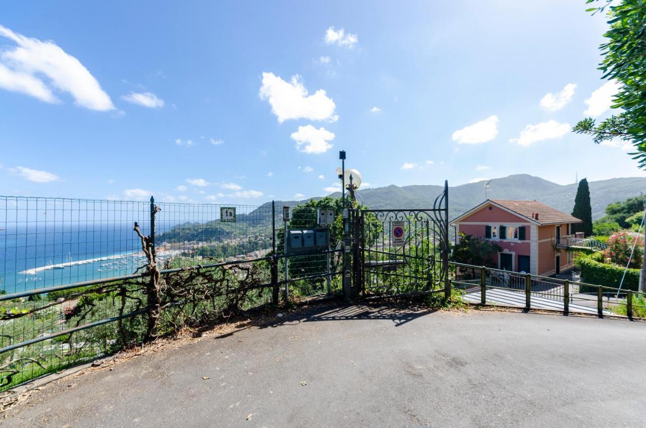 Una Terrazza Su Santa Leilighet Santa Margherita Ligure Eksteriør bilde